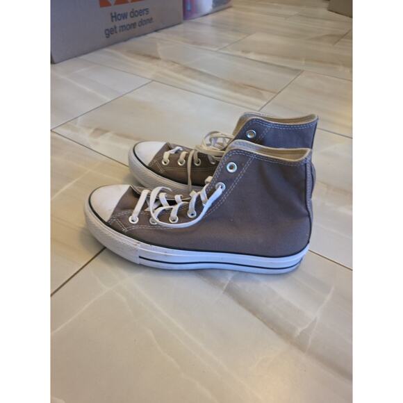 Converse Chuck Taylor All Star Move Platform Womens 9.5 Sneakers Black A12309F - Picture 3 of 16